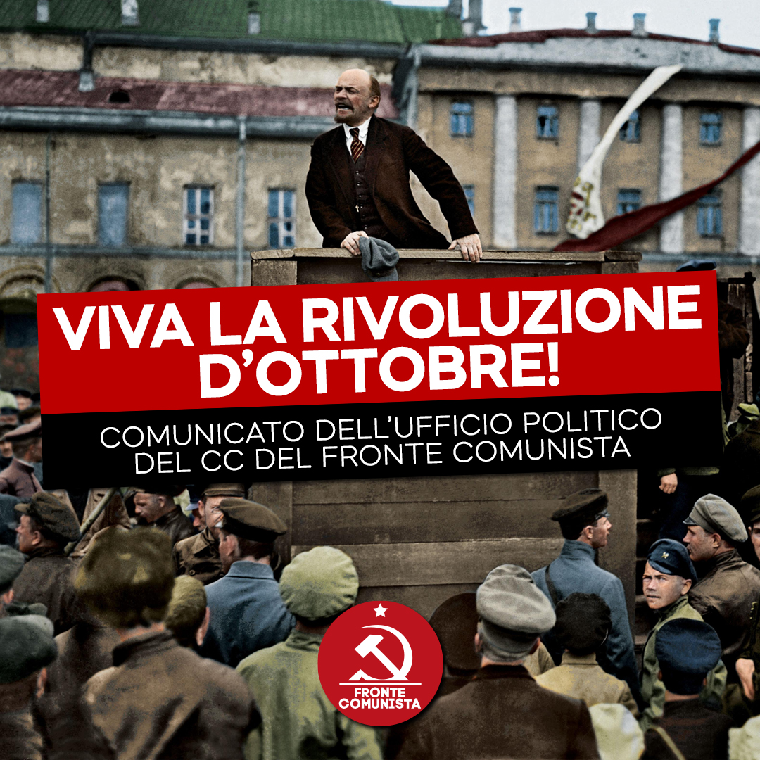 Per i 107 anni dell'Ottobre Rosso