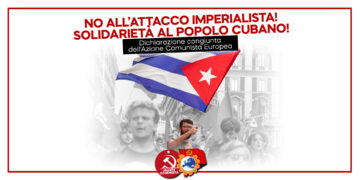 No all'attacco imperialista! Solidarietà al popolo cubano!