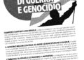 Fermiamo il governo di guerra e genocidio