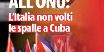 voto all'onu l'italia non volti le spalle a Cuba